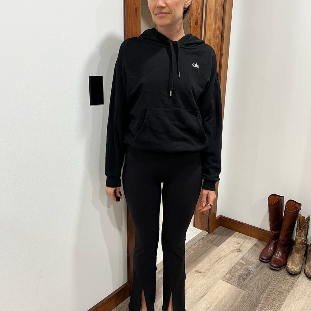 ALO Yoga Black Boot Cut Pants